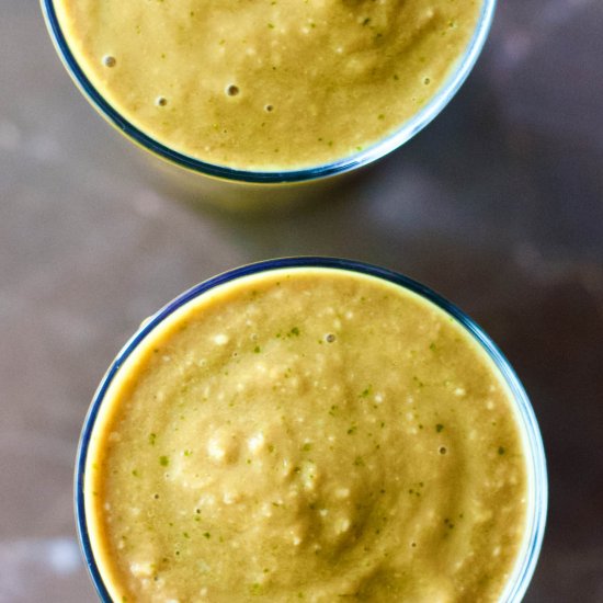 Coconut Mango Avocado Smoothie