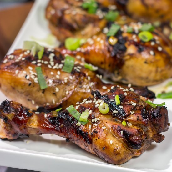 Grilled Sticky Chicken