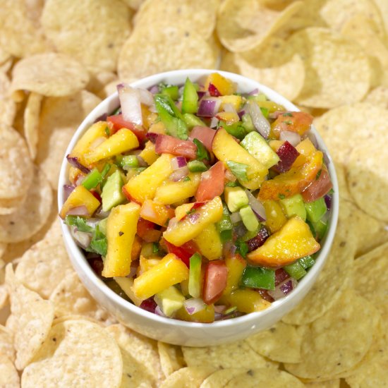 Fresh Peach Salsa