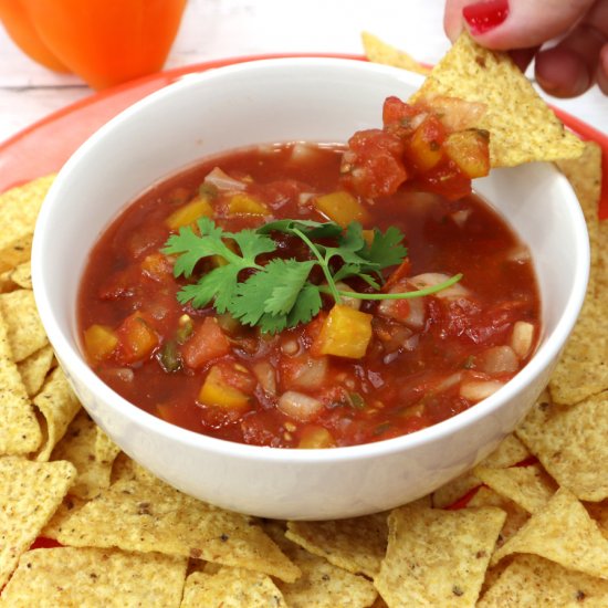 Chunky Homemade Fresh Salsa