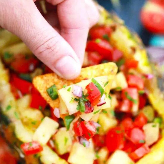 Pineapple Mango Salsa