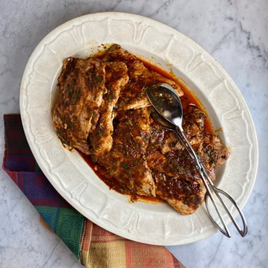 Grilled Mexican-Style Pork