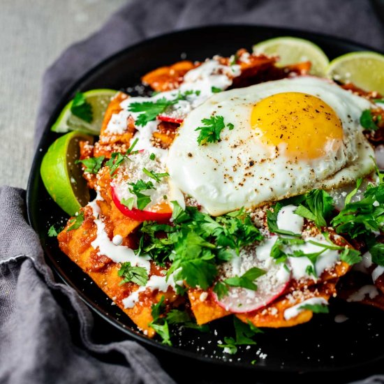 Chilaquiles Rojos