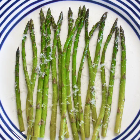 Pan Roasted Asparagus