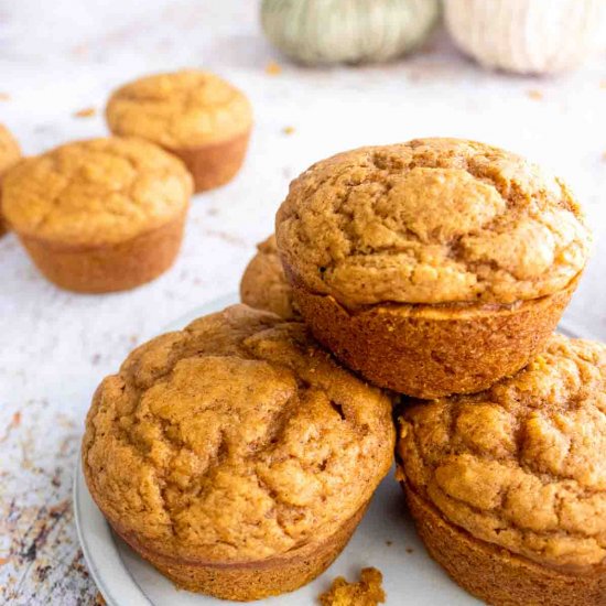 Banana Pumpkin Muffins