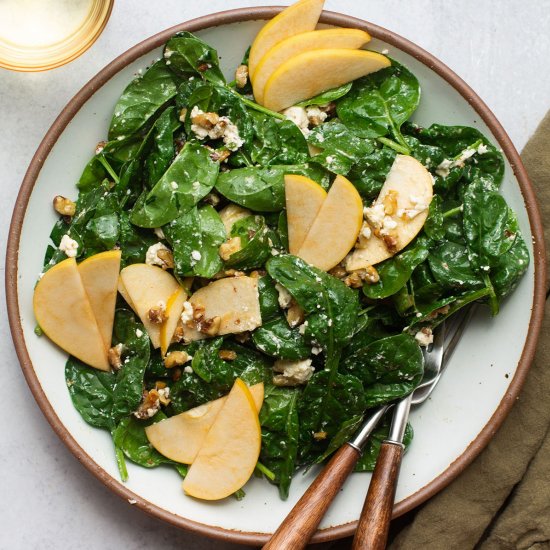 Spinach Apple Salad