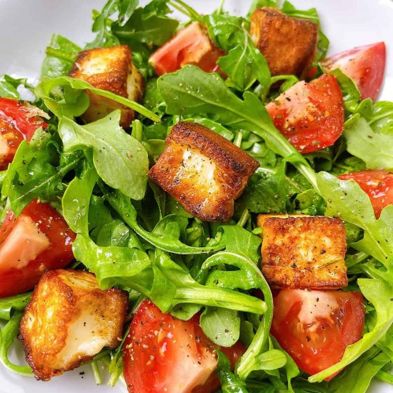 Halloumi Side Salad