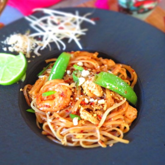 Pad Thai With Shrimp