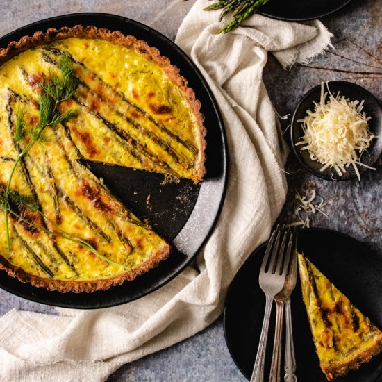 Spring Asparagus Tart