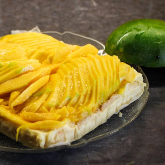 Mango and Lemongrass Tarte