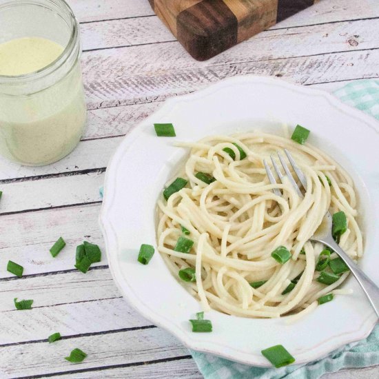 15 Min Coconut Milk Alfredo Sauce