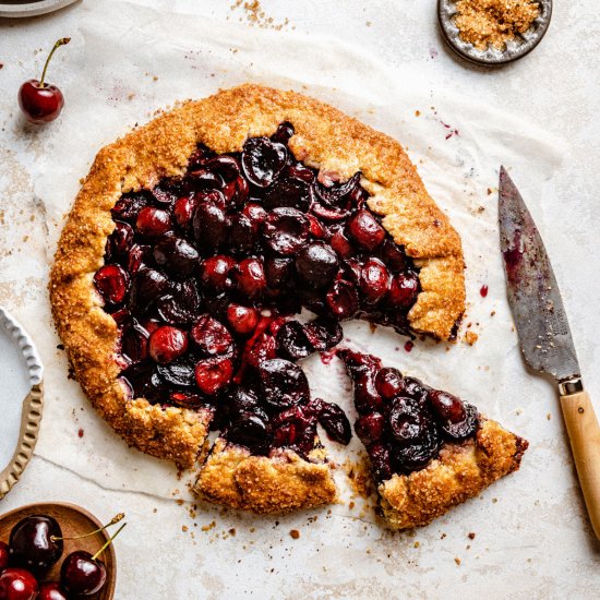 Rustic Cherry Galette