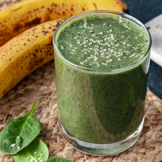 Green Smoothie that Tastes like Ice