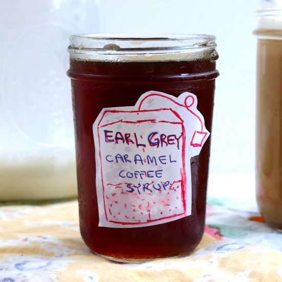 Earl Grey Caramel Coffee Syrup