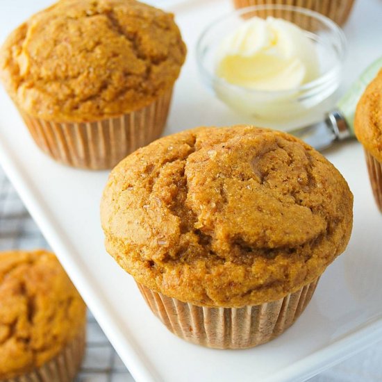 Easy Protein Pumpkin Muffins