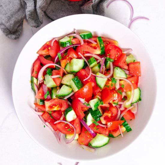 Cucumber Tomato Salad