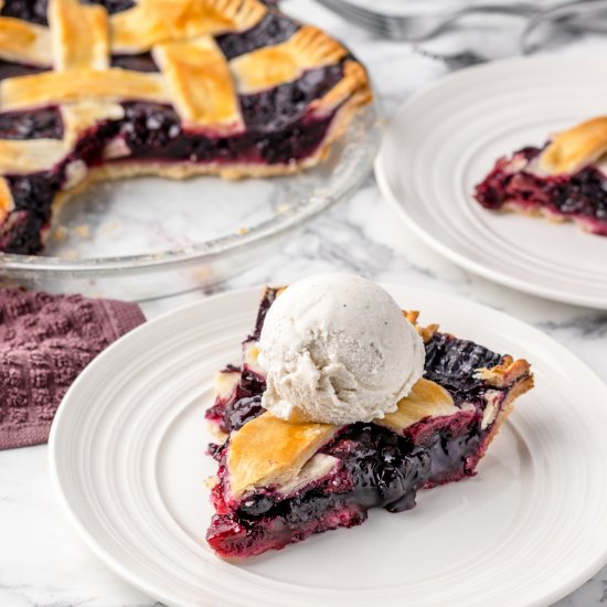 Strawberry Blueberry Pie