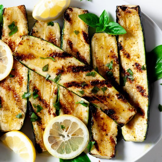 Grilled Zucchini