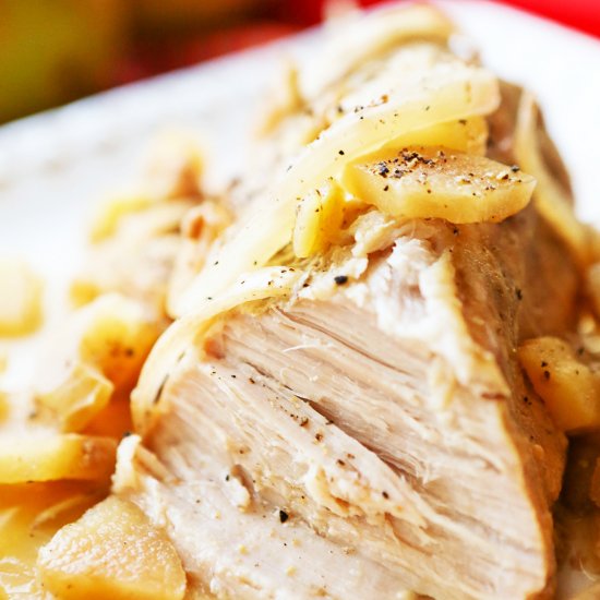 Pork Tenderloin with Apples Recipe