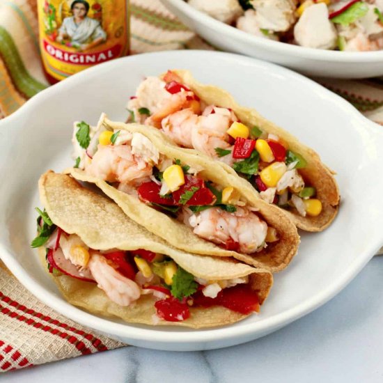 Seafood Salad Tacos