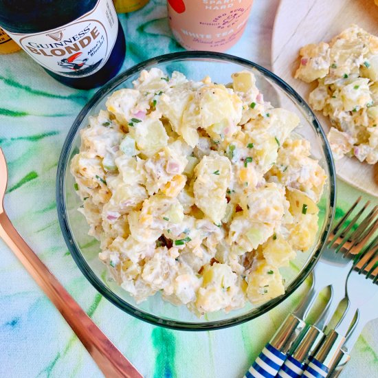 Horseradish Cheddar Potato Salad