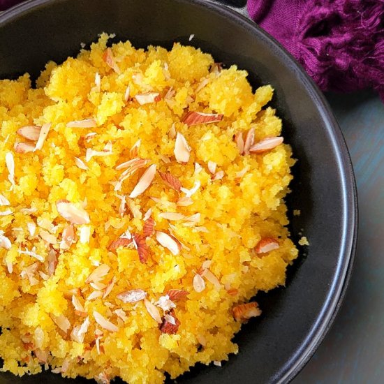 Sooji Halwa [Semolina Pudding]