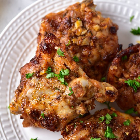 PARMESAN CHICKEN THIGHS