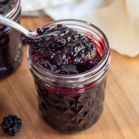 Blackberry Jam without pectin