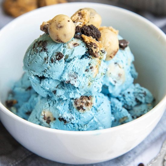 Cookie Monster Ice Cream