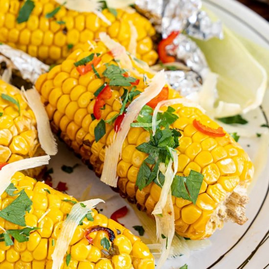 Grilled Corn On The Cob