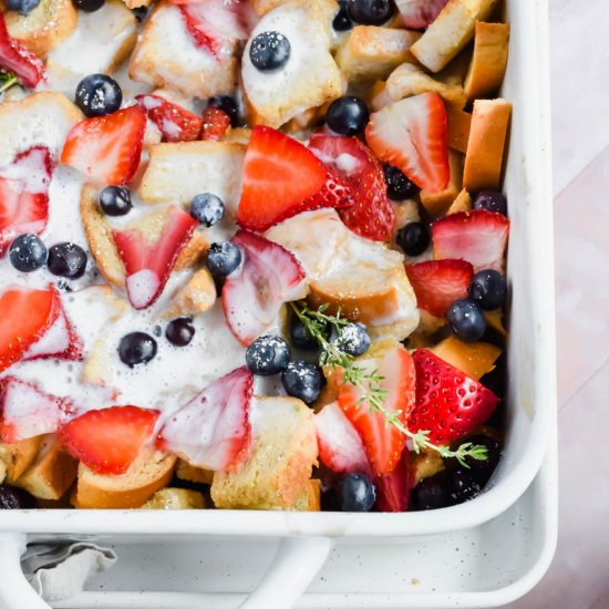 Healthy French Toast Casserole