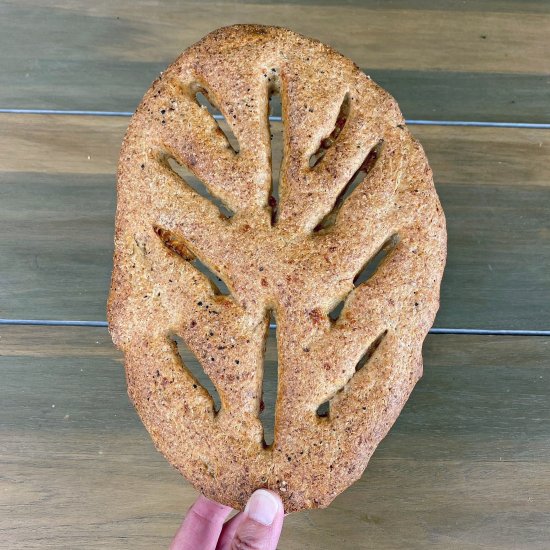 Gluten Free Fougasse