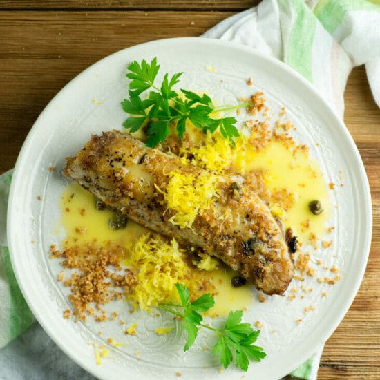 Red Snapper with Lemon Butter Sauce