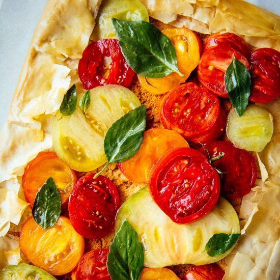 Heirloom Tomato Tart