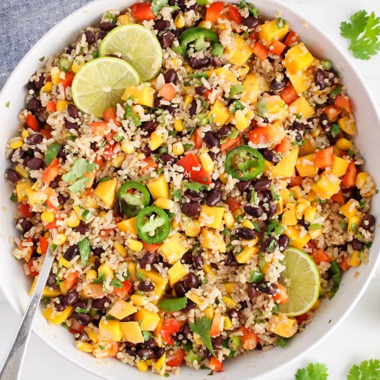 Rice & Quinoa Southwestern Salad