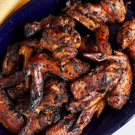 Jamaican Jerk Spiced Chicken Wings