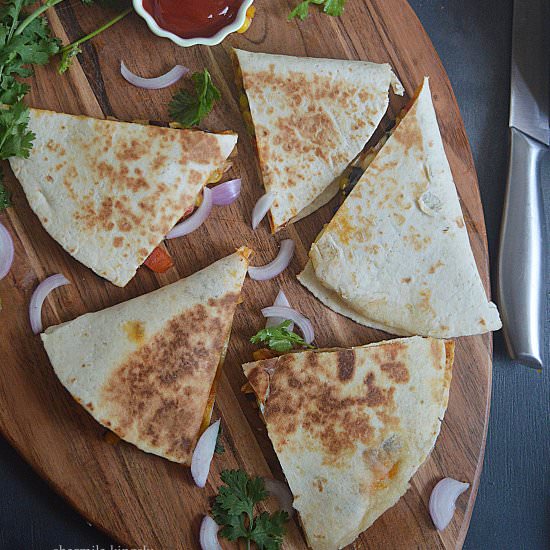 Black Beans Quesadilla