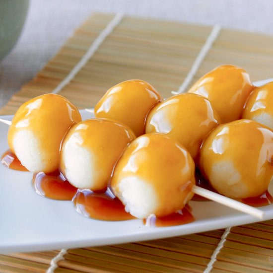 Potato Mitarashi Dango