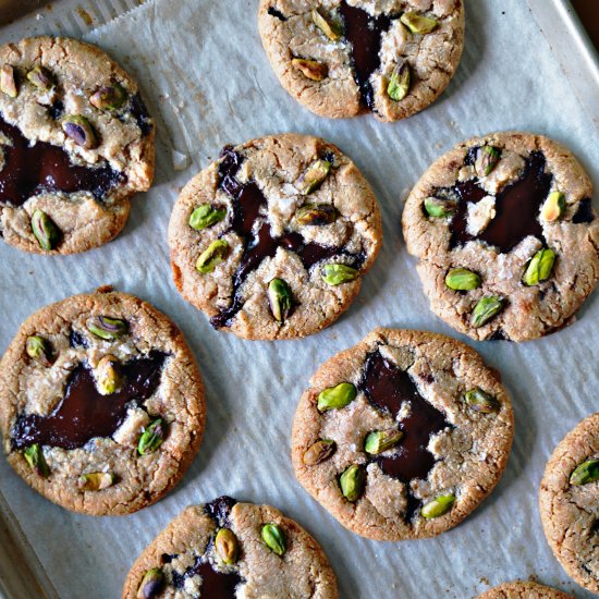 Vegan Dark Chocolate Truffle Cookie