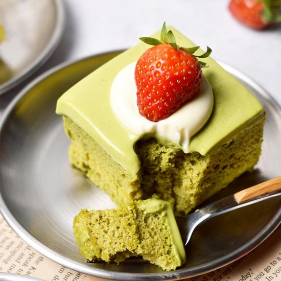 Matcha Tres Leches ake