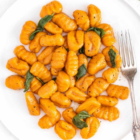 Sweet Potato Gnocchi