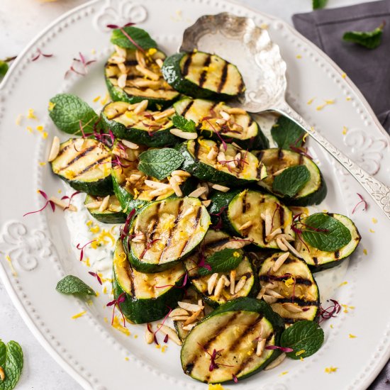 Grilled Zucchini Salad