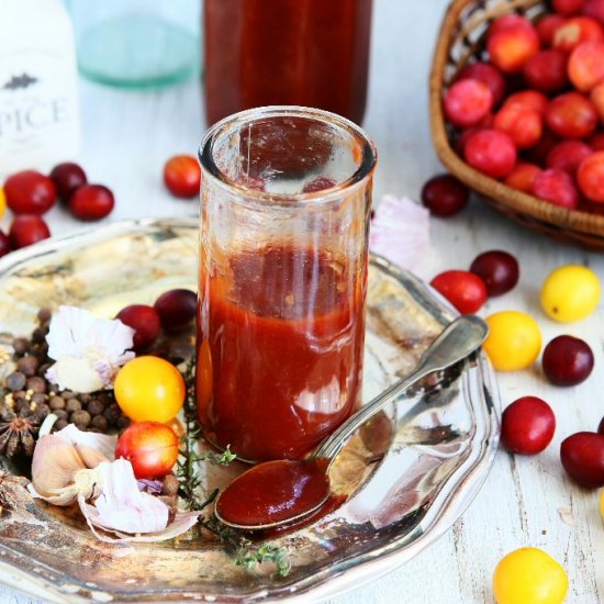 Spiced Plum Ketchup