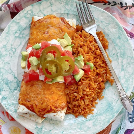 Air Fryer Burritos