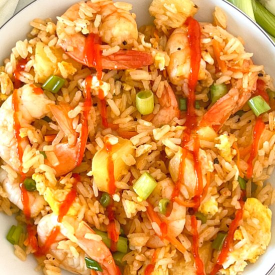 Shrimp and Pineapple Fried Rice