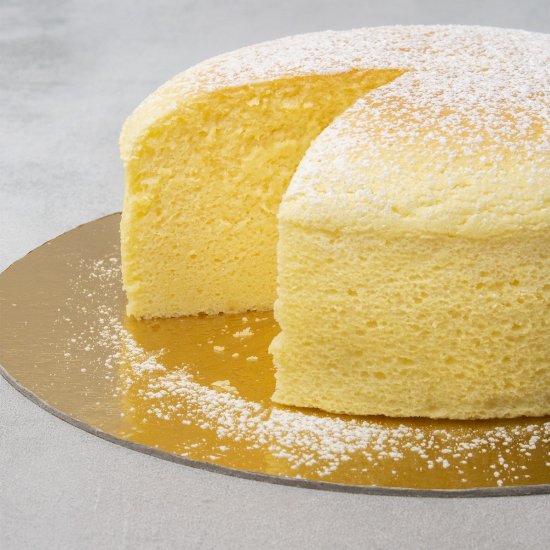 Jiggly Japanese cheesecake