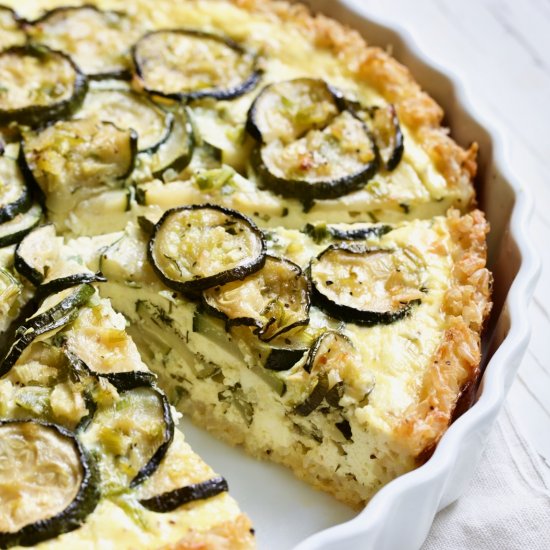 Zucchini Quiche