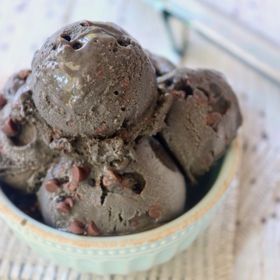 Black Sesame Ice Cream