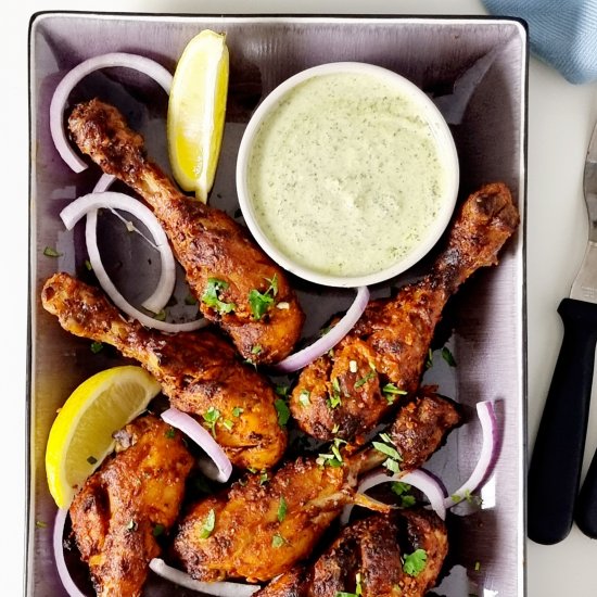 AIR FRYER TANDOORI CHICKEN DRUMSTIC