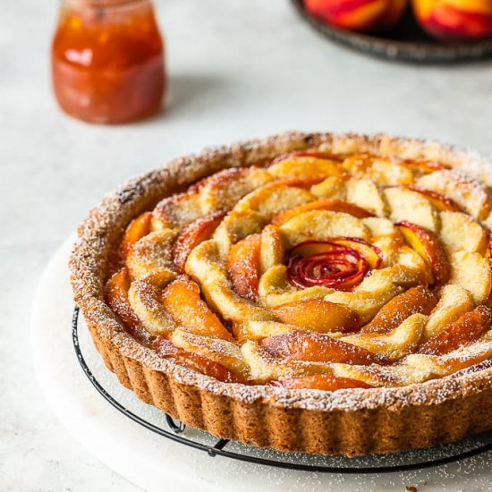 Peach Crostata Recipe